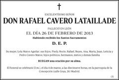 Rafael Cavero Lataillade